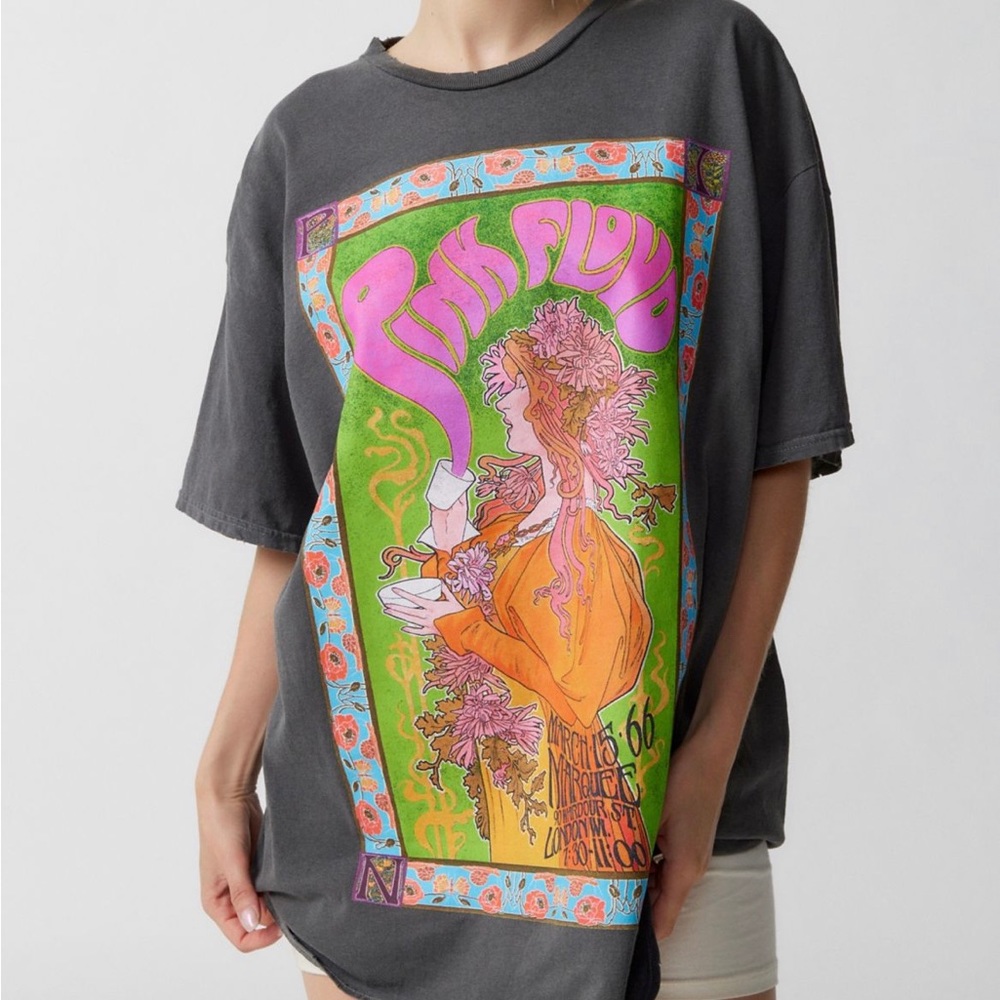 Urban Outfitters Pink Floyd Tour T-shirt Dress